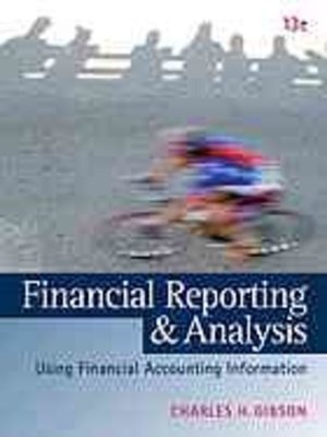 cover image of Financial reporting & analysis